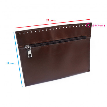 Inner Pocket Eco Leather Brown