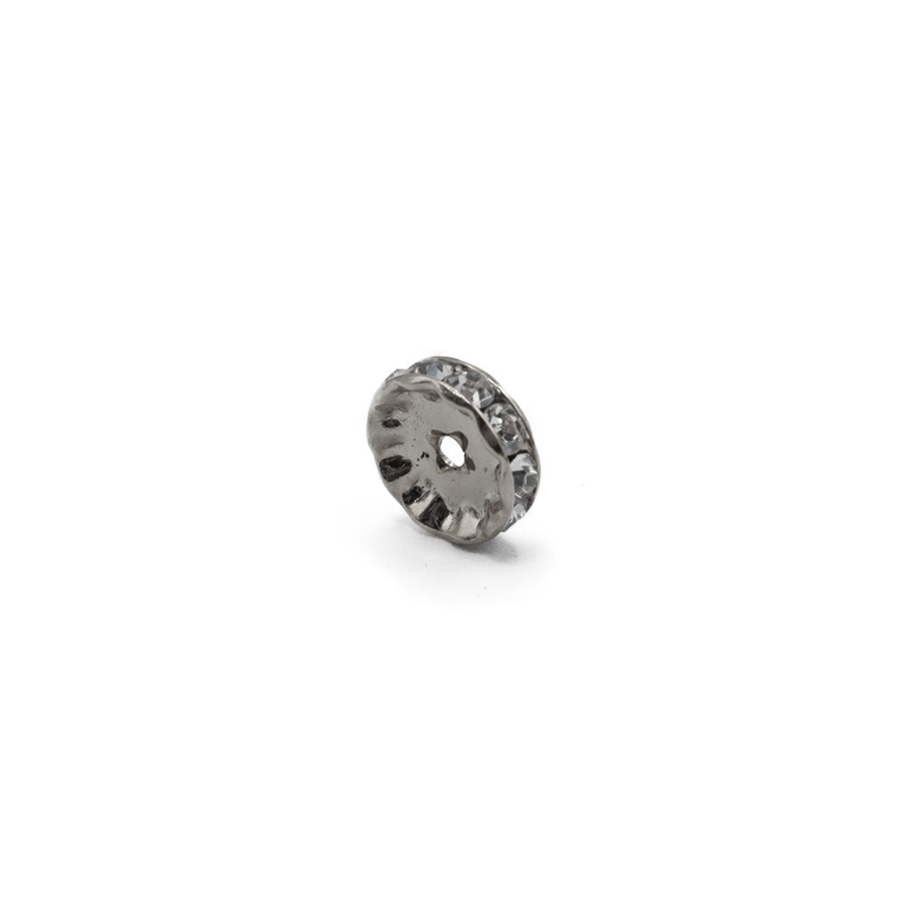 Spacer Silver Circle 13 mm Nickel Free