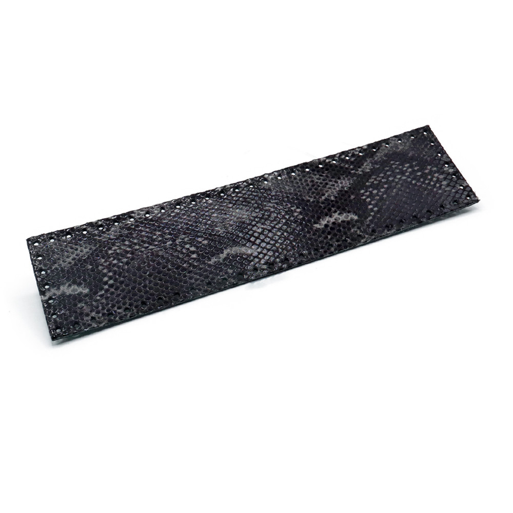 Tile Vipera Eco Leather 7x28 Black 1pc