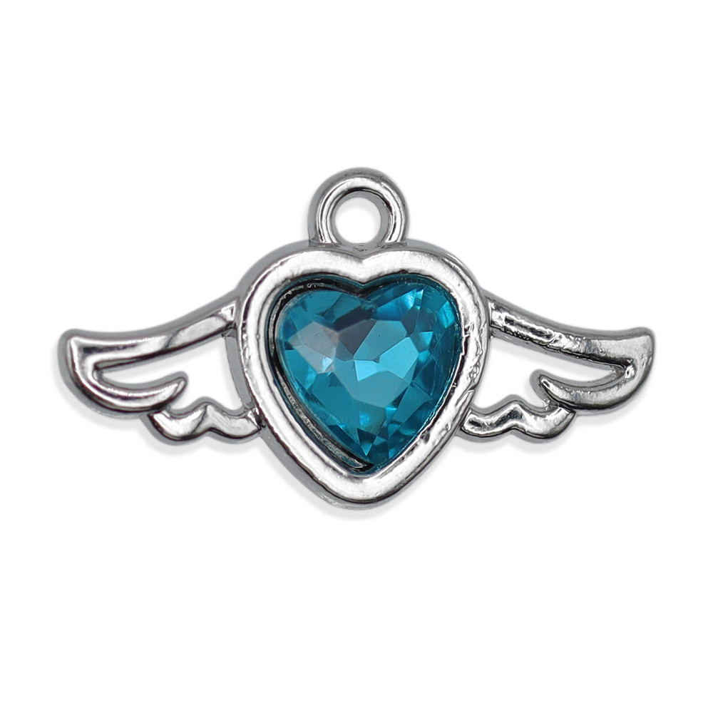 Pendentif Eros Argent Turquoise