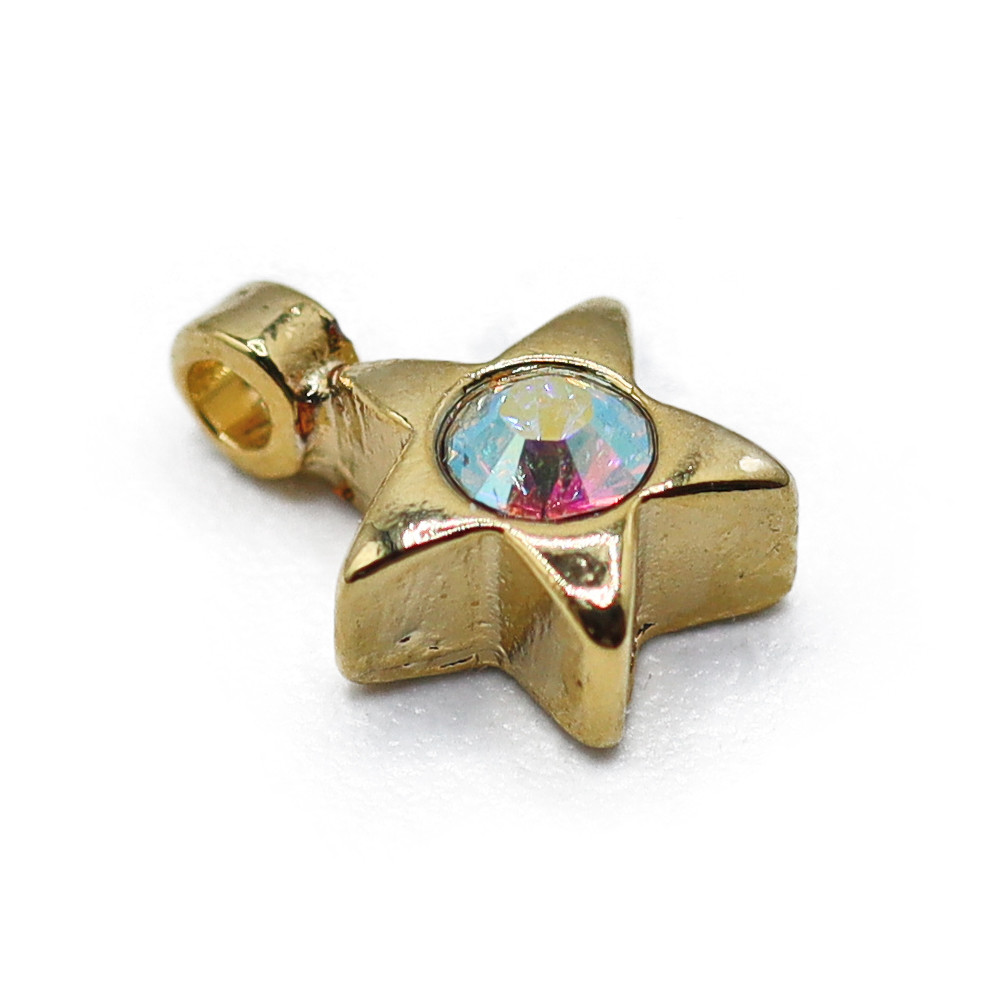 Pendentif étoile Or Sans Nickel 1 pc