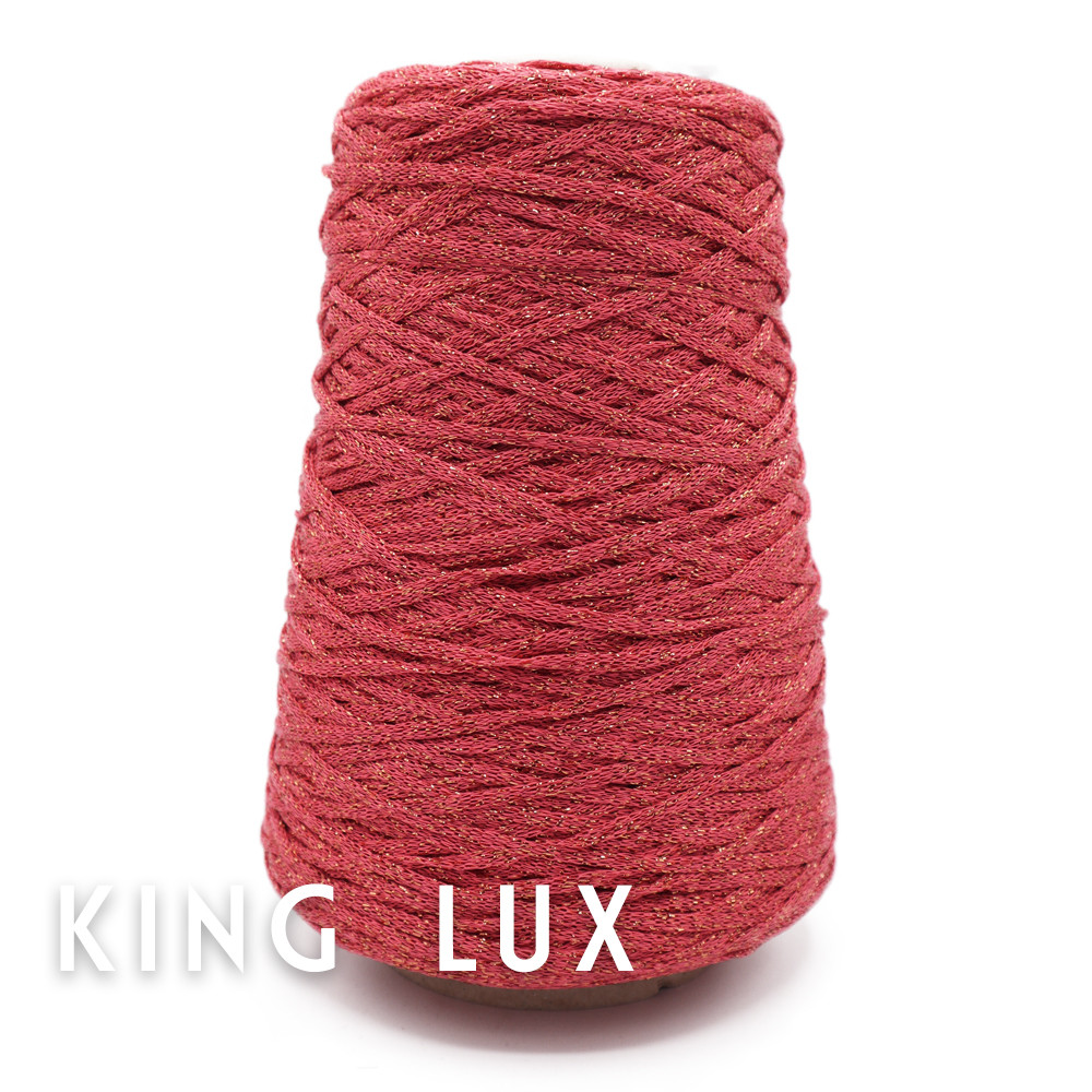 KingLux Coral viscose lurex ribbon Grams 250