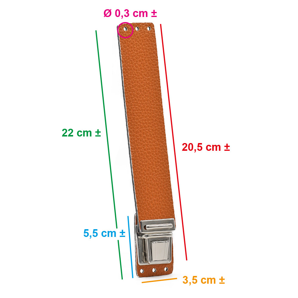 Fermeture Breva Blanc Cuivre