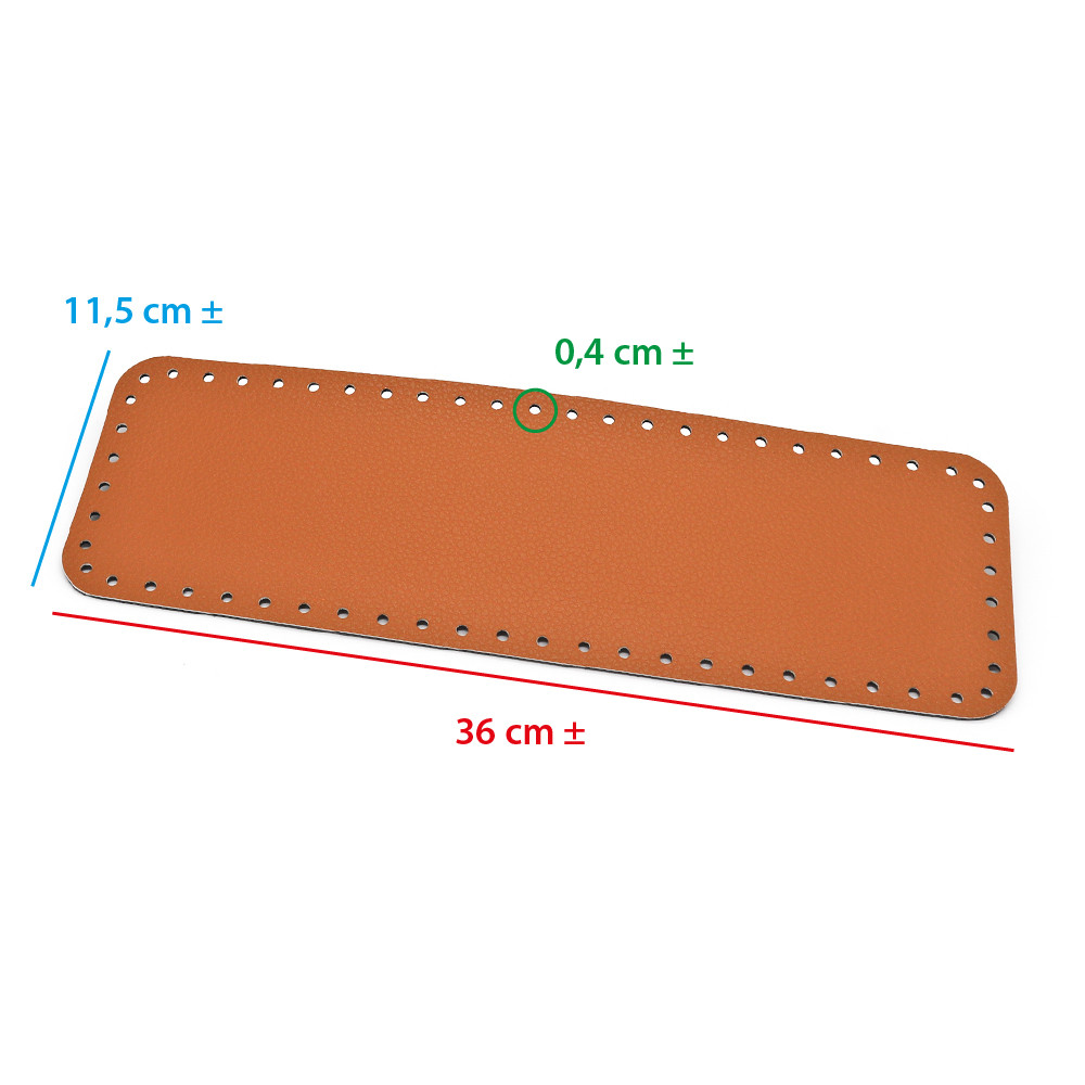 Fondo borsa Square 36x11 Rame
