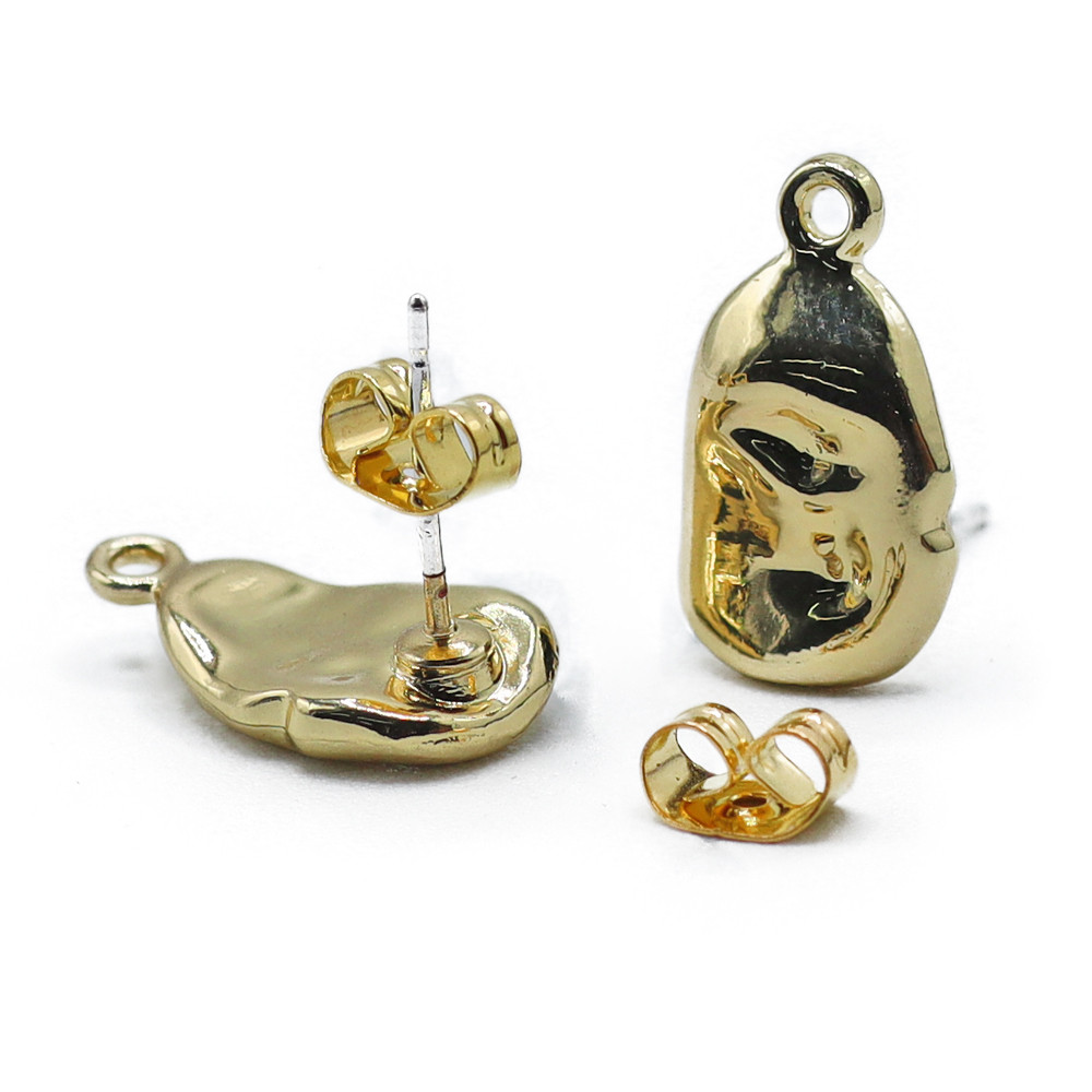 Ganchos Escultura Oro 2 piezas