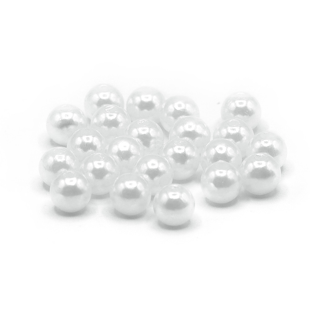 Perline ABS 8mm 002 Bianco