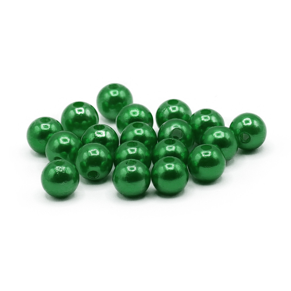 Perles ABS 8mm 024 Émeraude
