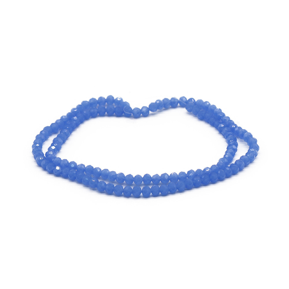 Cristaux 4 mm A071 Bleuet Solide Iridescent