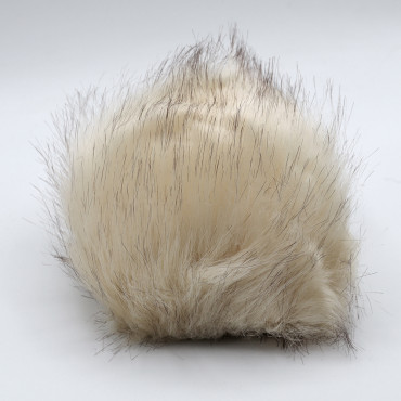 Pompom-8cm-White Pompom-8cm-White