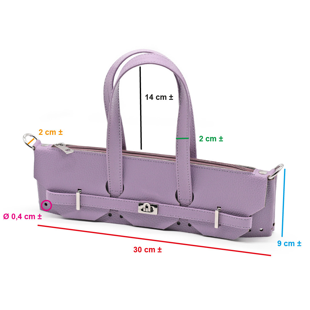 Set borsa Kelly Lilla