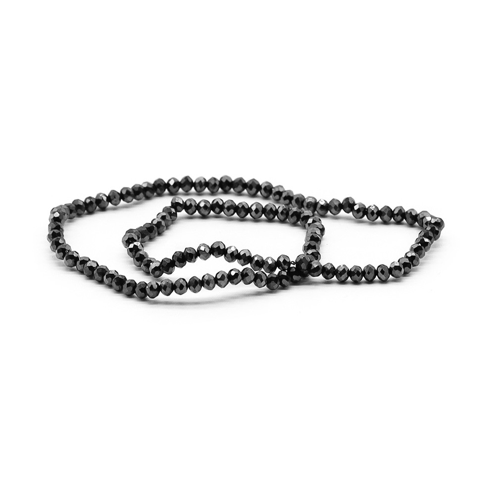 Cristales 4 mm A200 Black Lleno Iridiscente