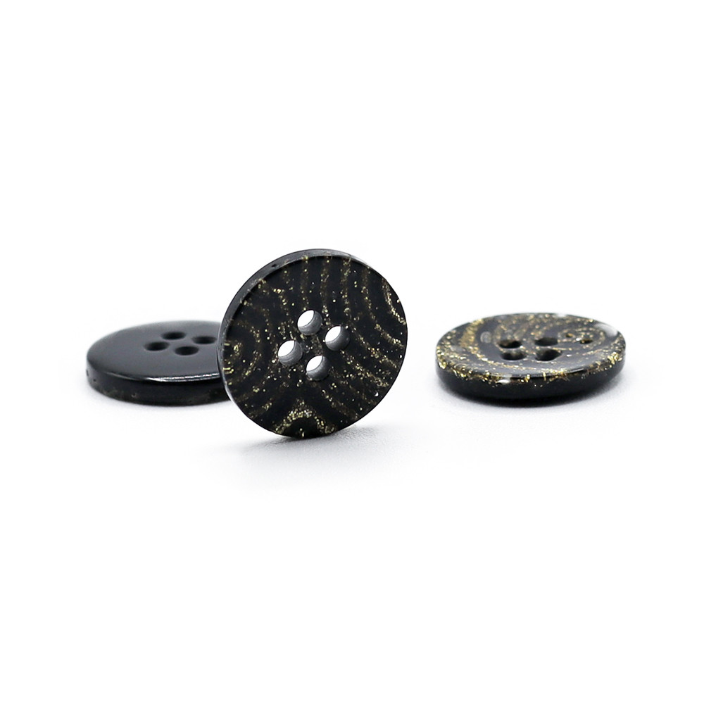 Button Oronero 3pcs