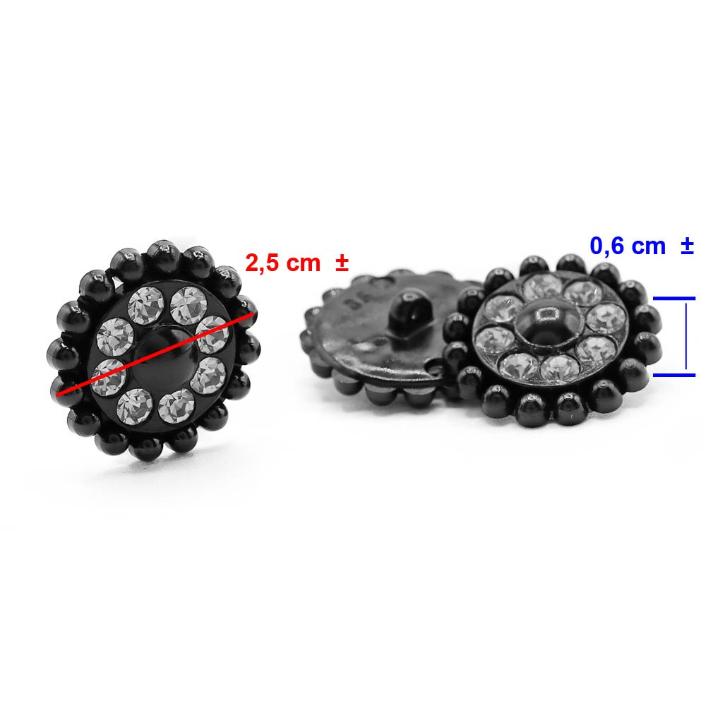 Button Imperia Jewel 25 3pcs
