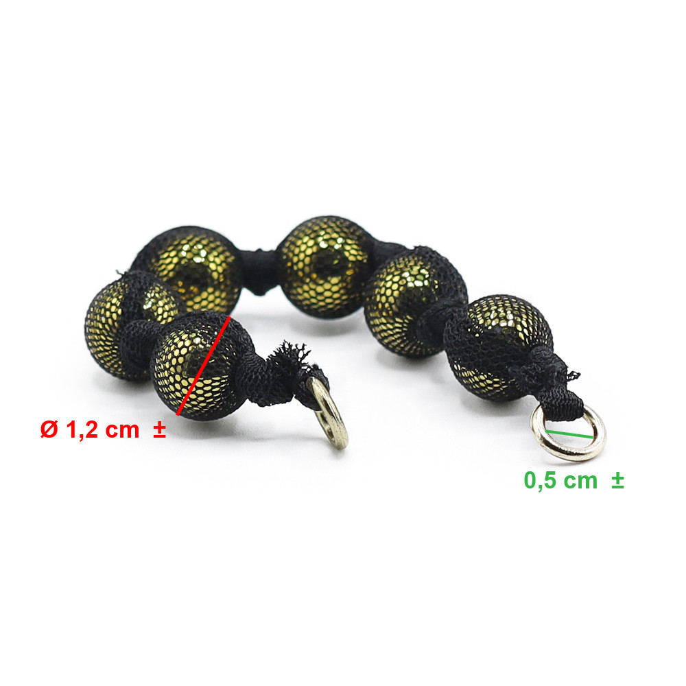 Decoration Trama Black Gold