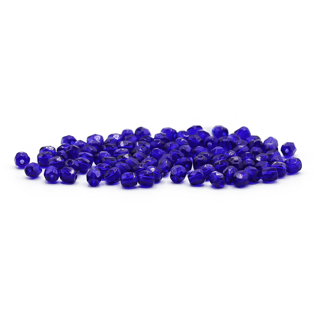 Cristal Bohemia 4mm Azul Abismo