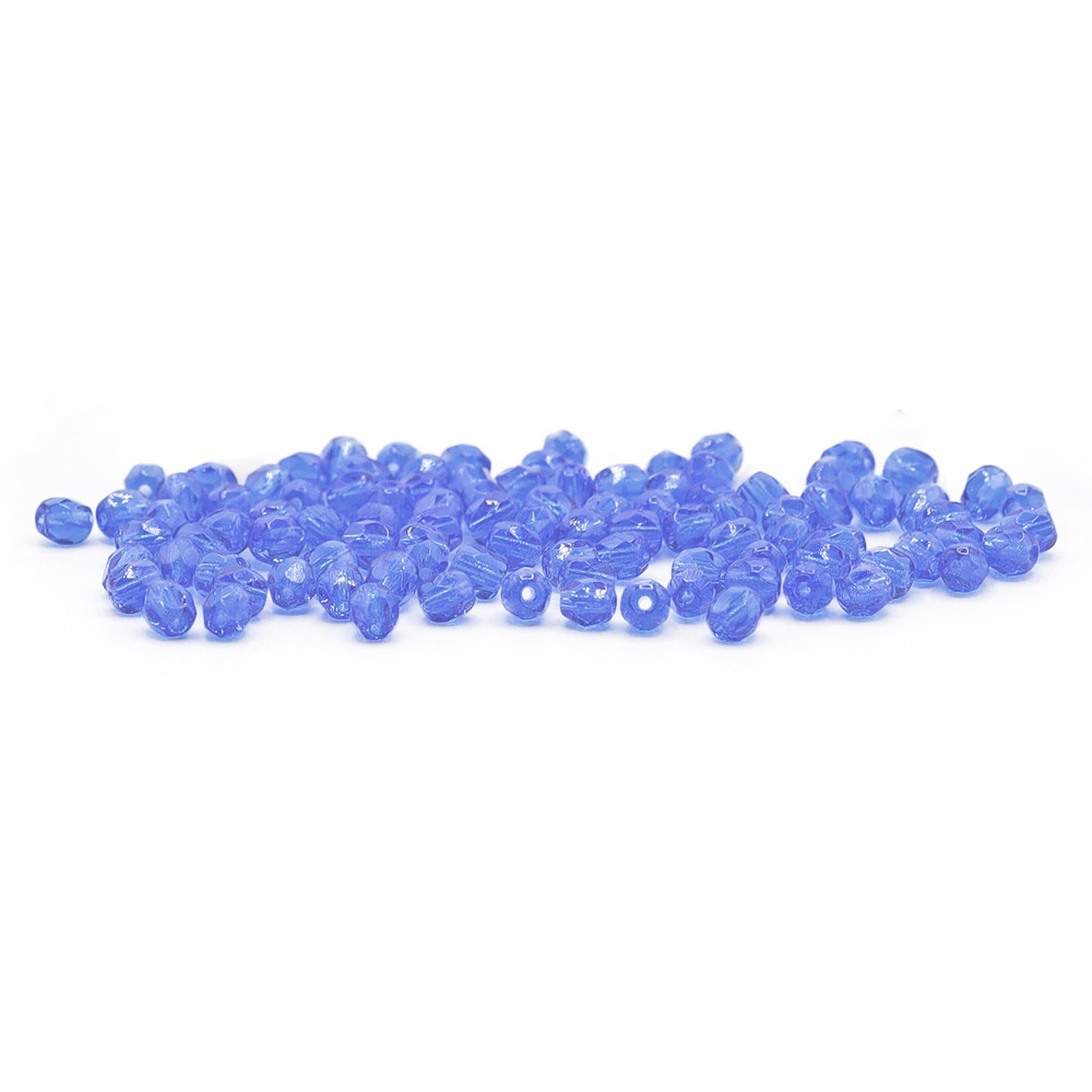 Cristal Bohême 4mm Bleu Cobalt