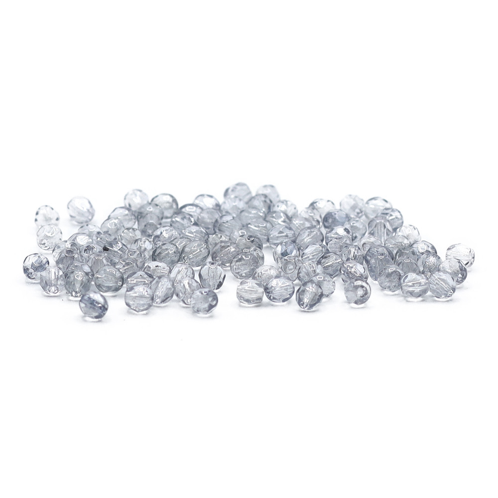 Cristalli Boemia 4mm Ghiaccio Scuro