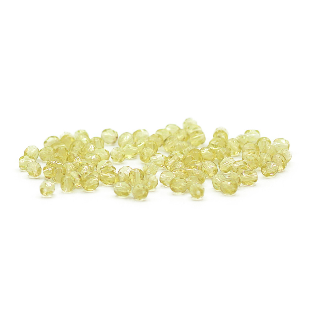 Crystal Bohemia 4mm Cedar Yellow