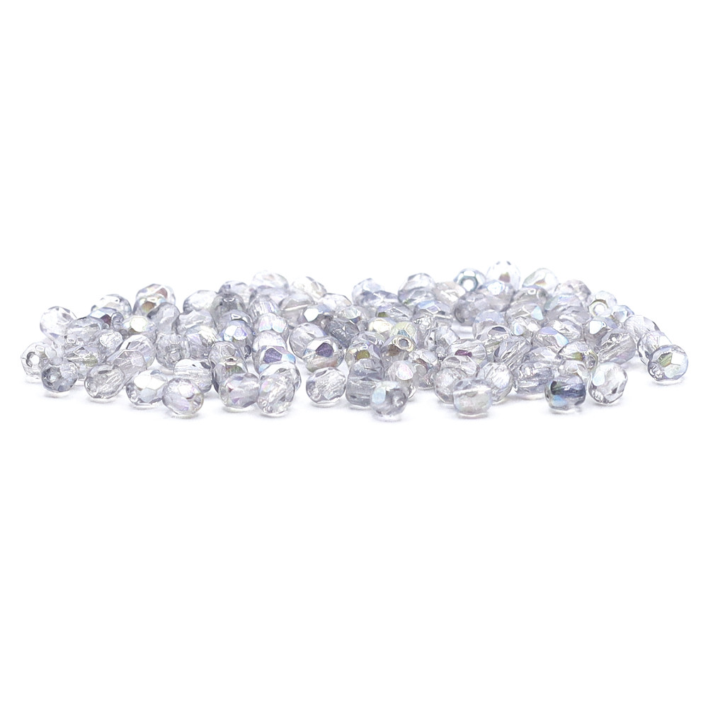 Crystal Bohemia 4mm Shimmering Wisteria