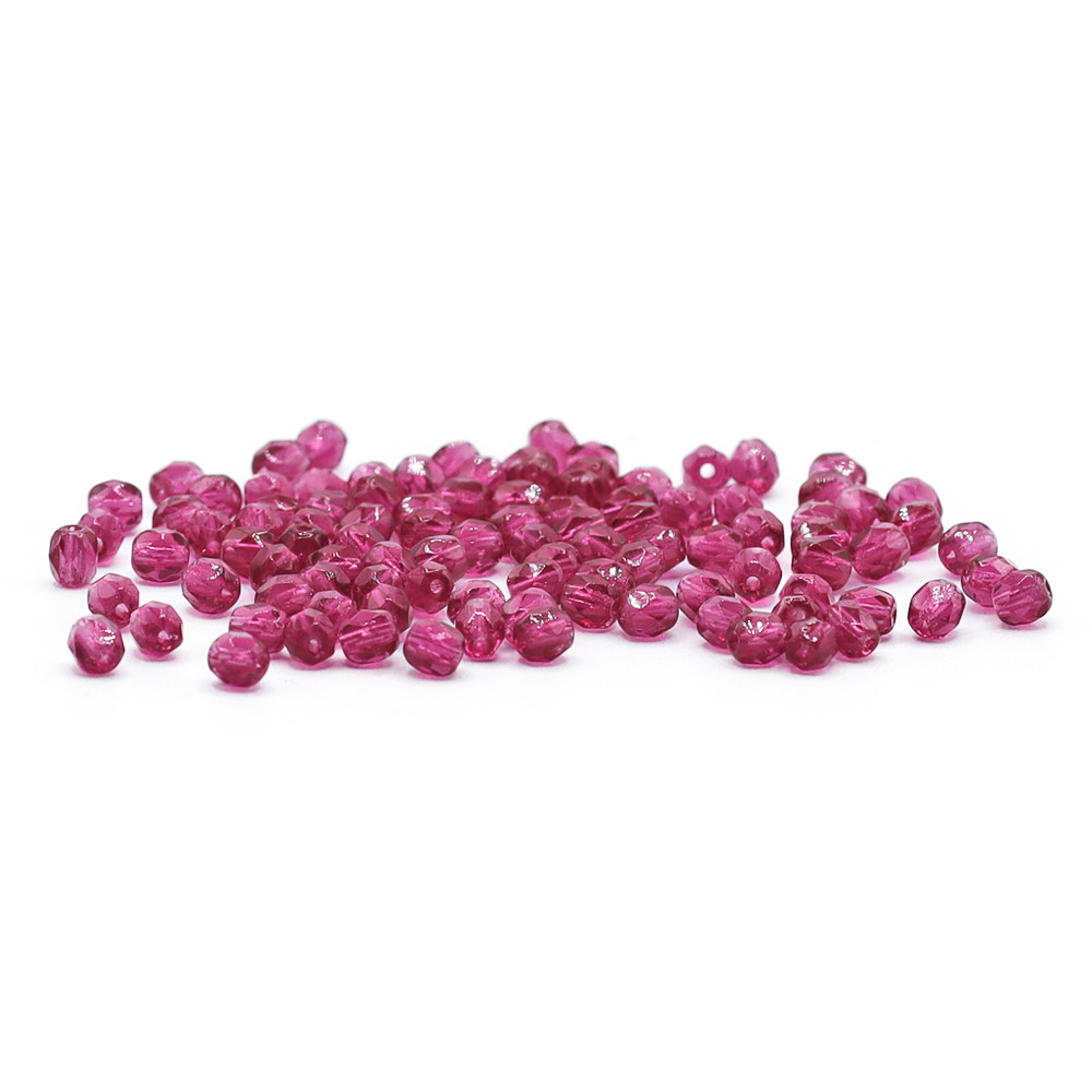Cristal Bohême 4mm Orchidée Clair