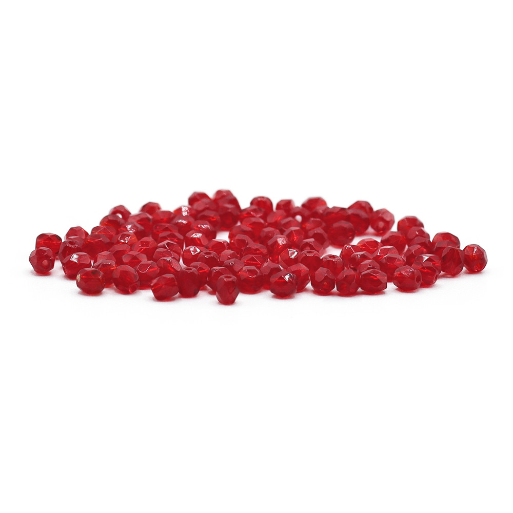 Crystal Bohemia 4mm Ruby