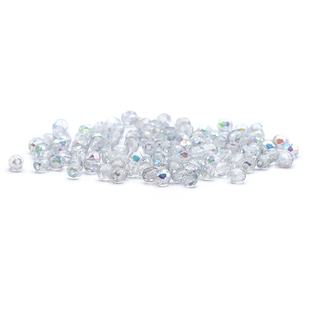 Crystal Bohemia 4mm Shimmering Transparent