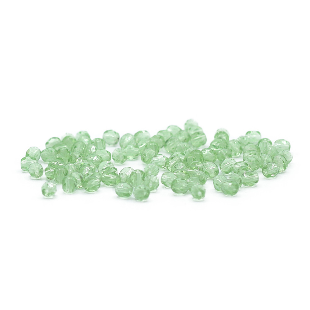 Crystal Bohemia 4mm Light Green