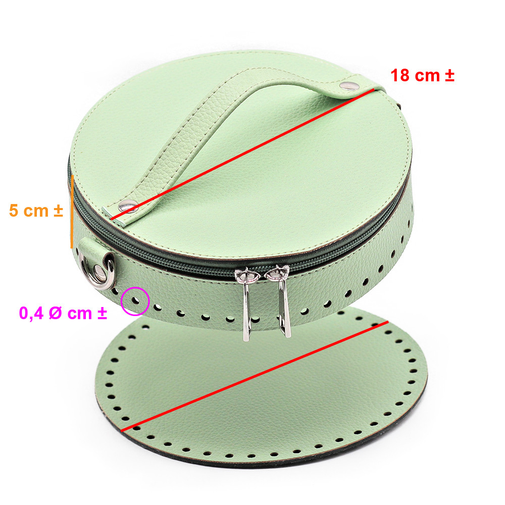 Mini Bucket Bag Set Light green