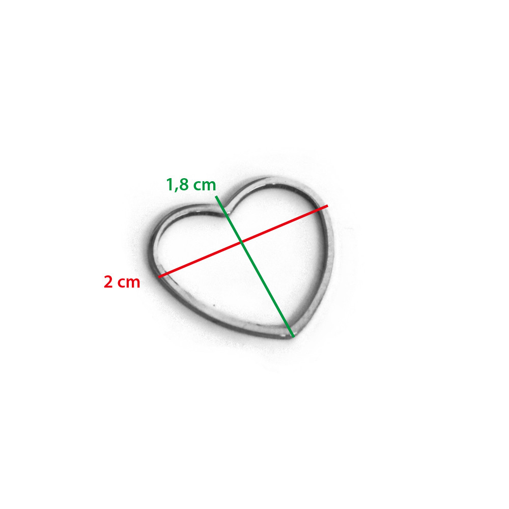 Forme in metallo Cuore big 5pz