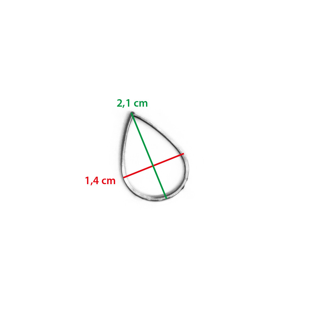 Forma de metal Gota medium 5pz