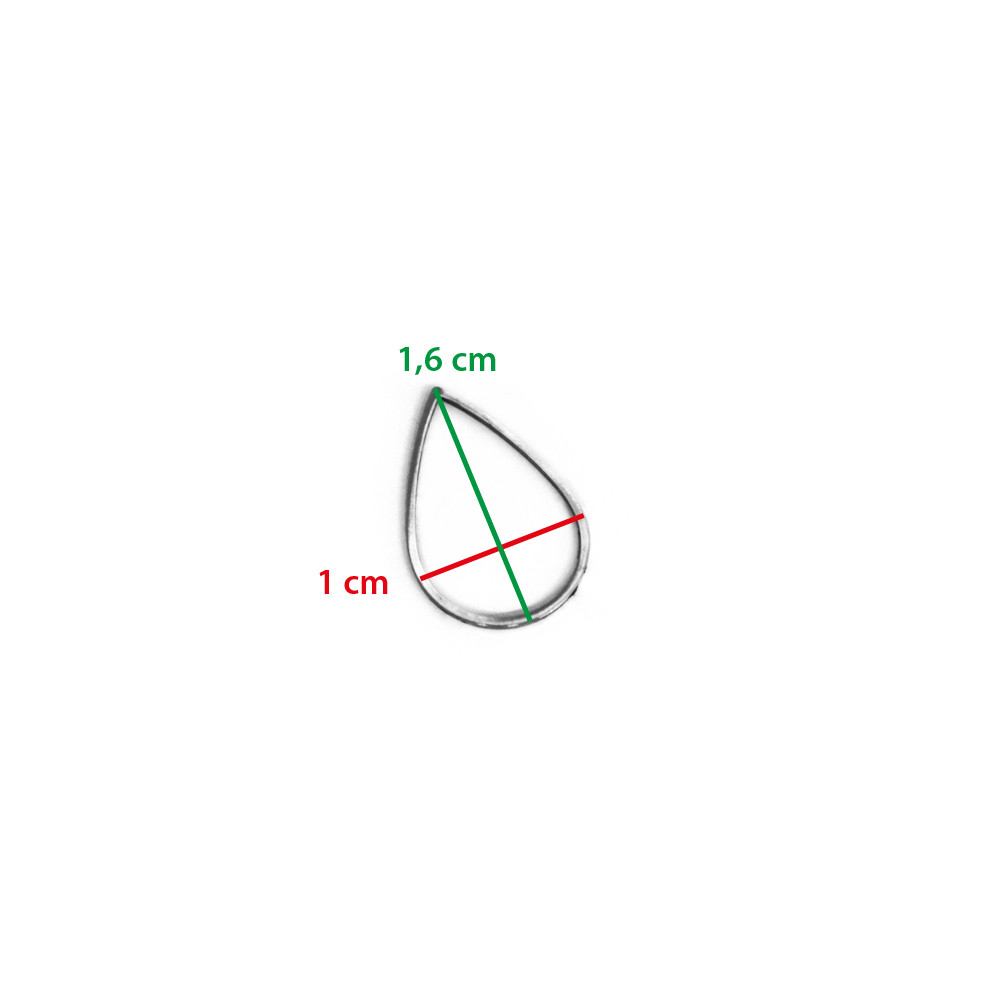 Forme in metallo Goccia small 5pz