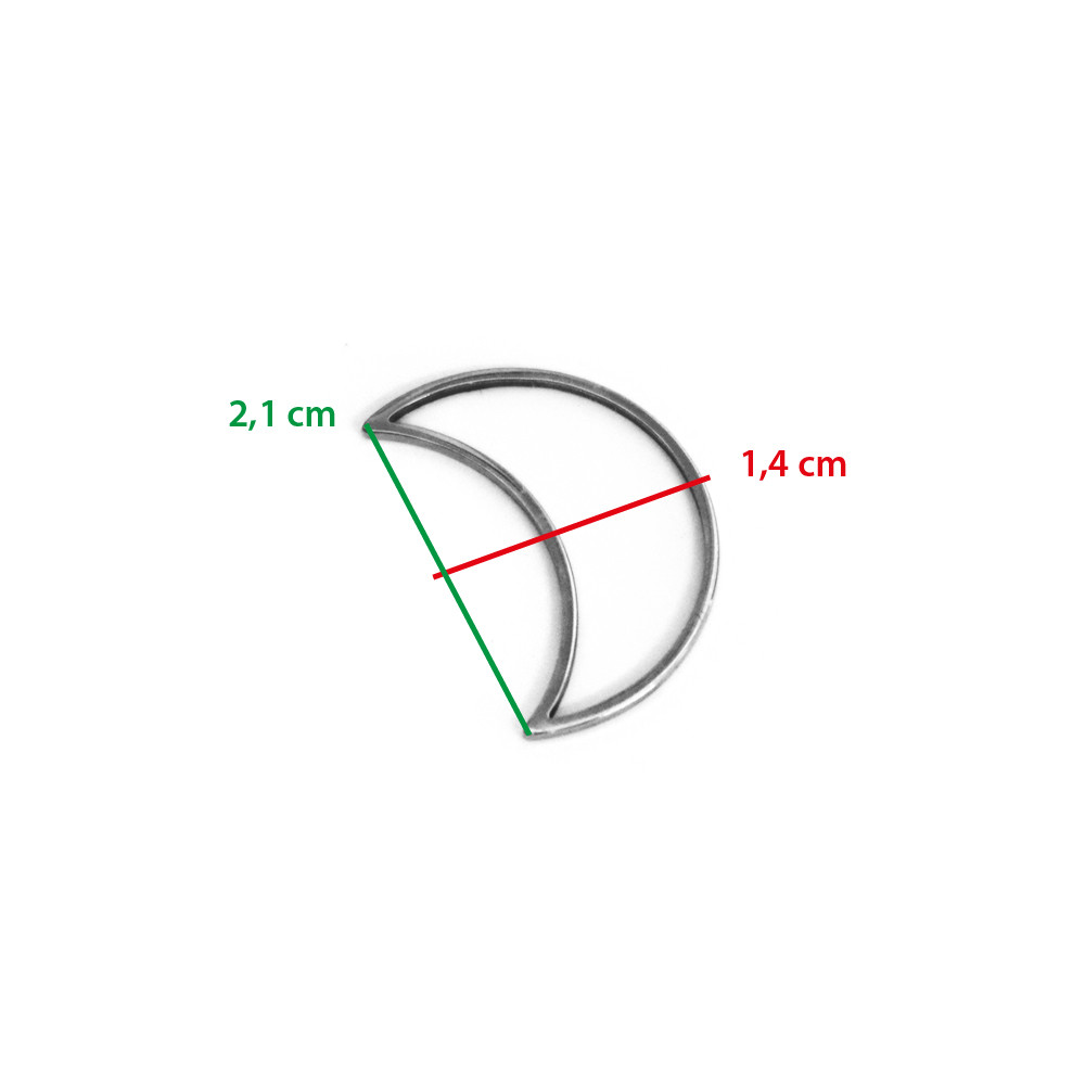 Forma de metal Luna medium 5pz