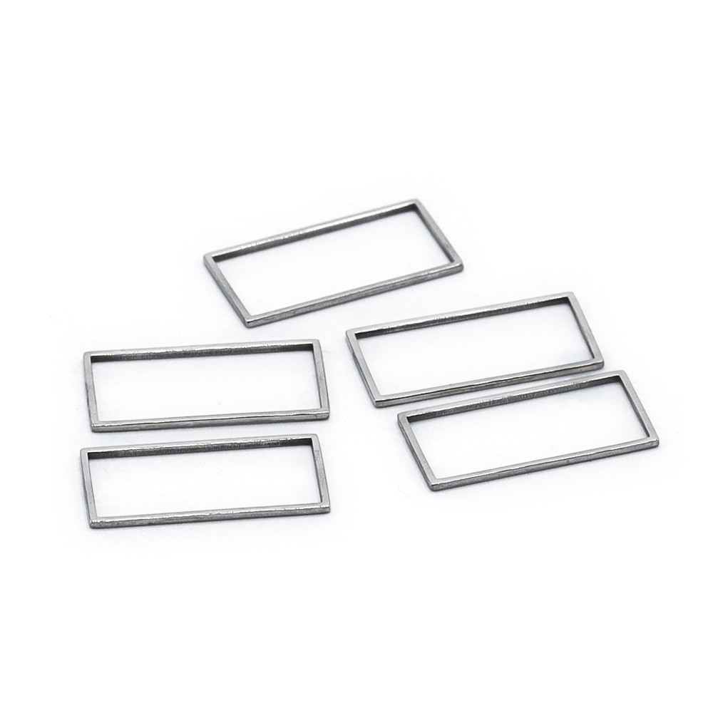 Forma de metal rectángulo medium 5pz