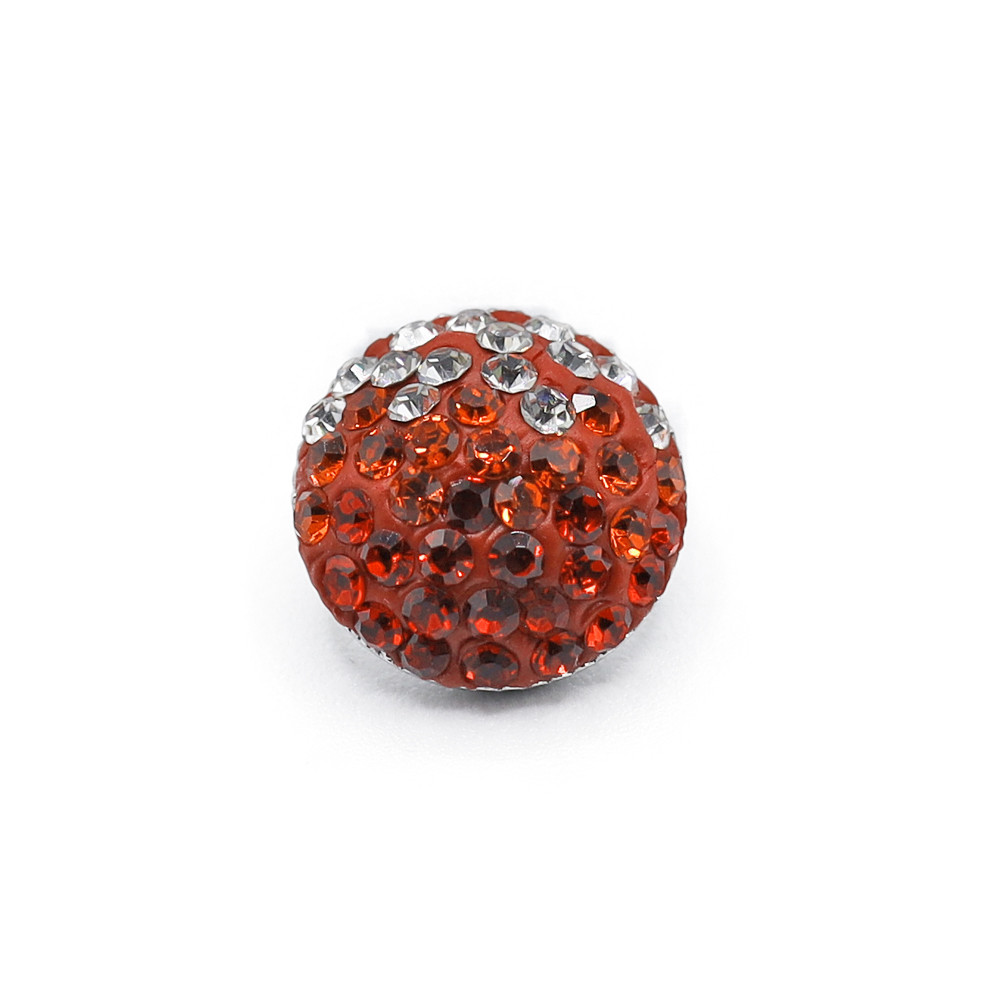 Bottone gioiello Noor Rosso