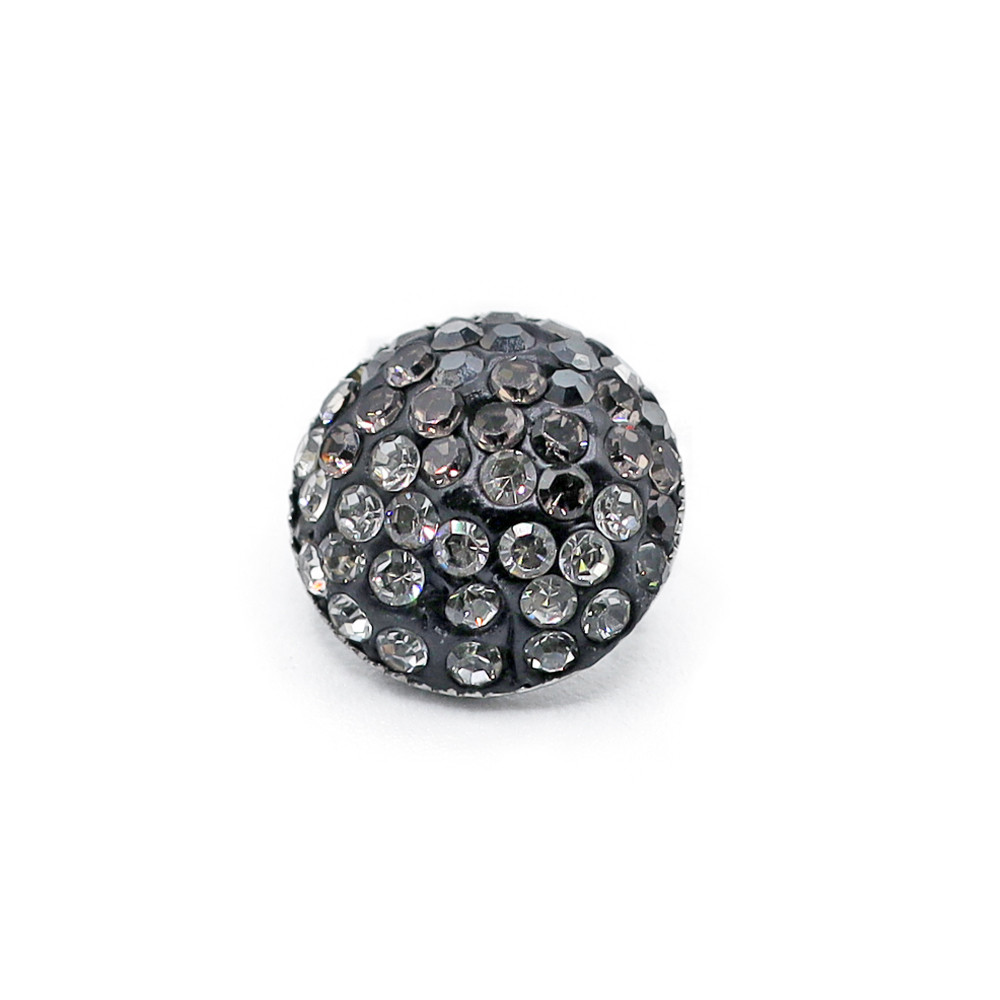 Bouton bijou Noor Anthracite