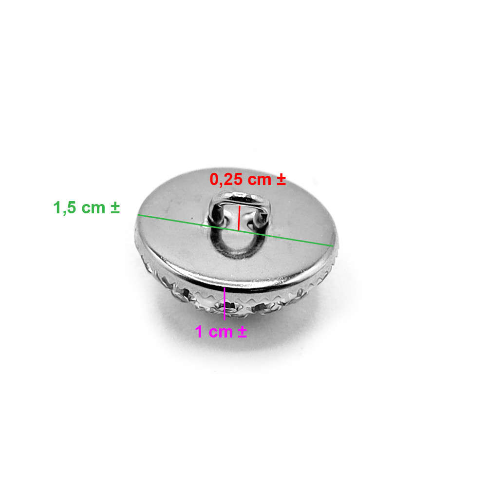 Bouton bijou Noor Mer