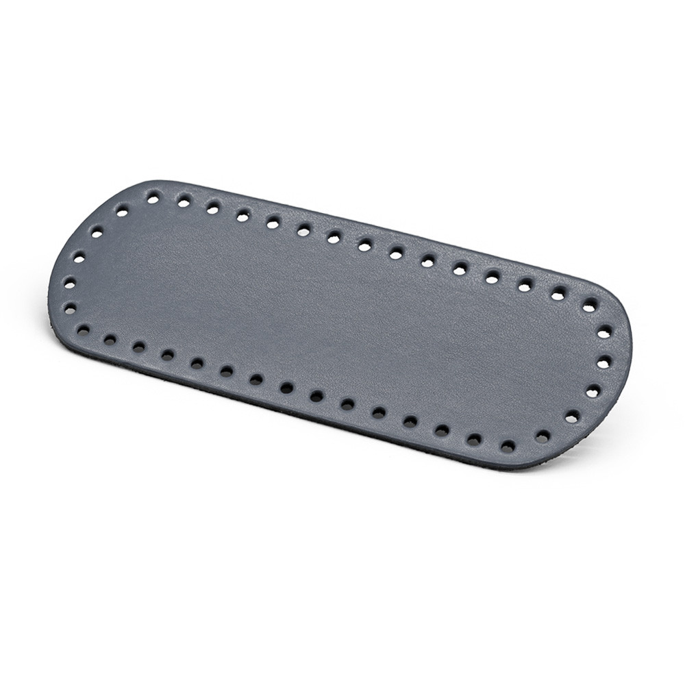 Fond de Sac 21x8 éco cuir Gris