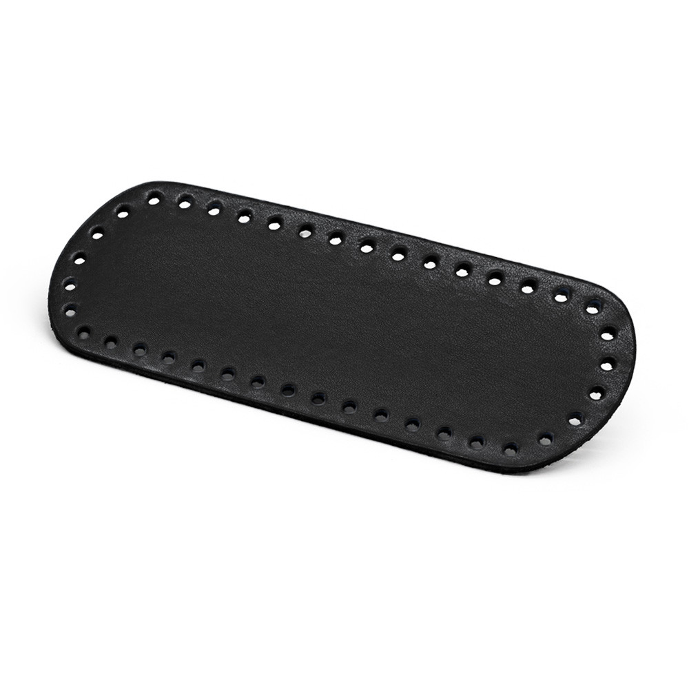 Fond de Sac 21x8 éco cuir Noir