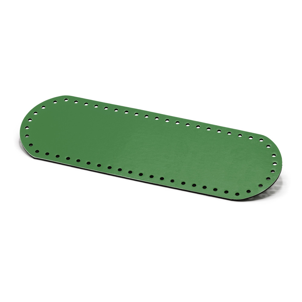 Fondo borsa 30x10 ecopelle Verde