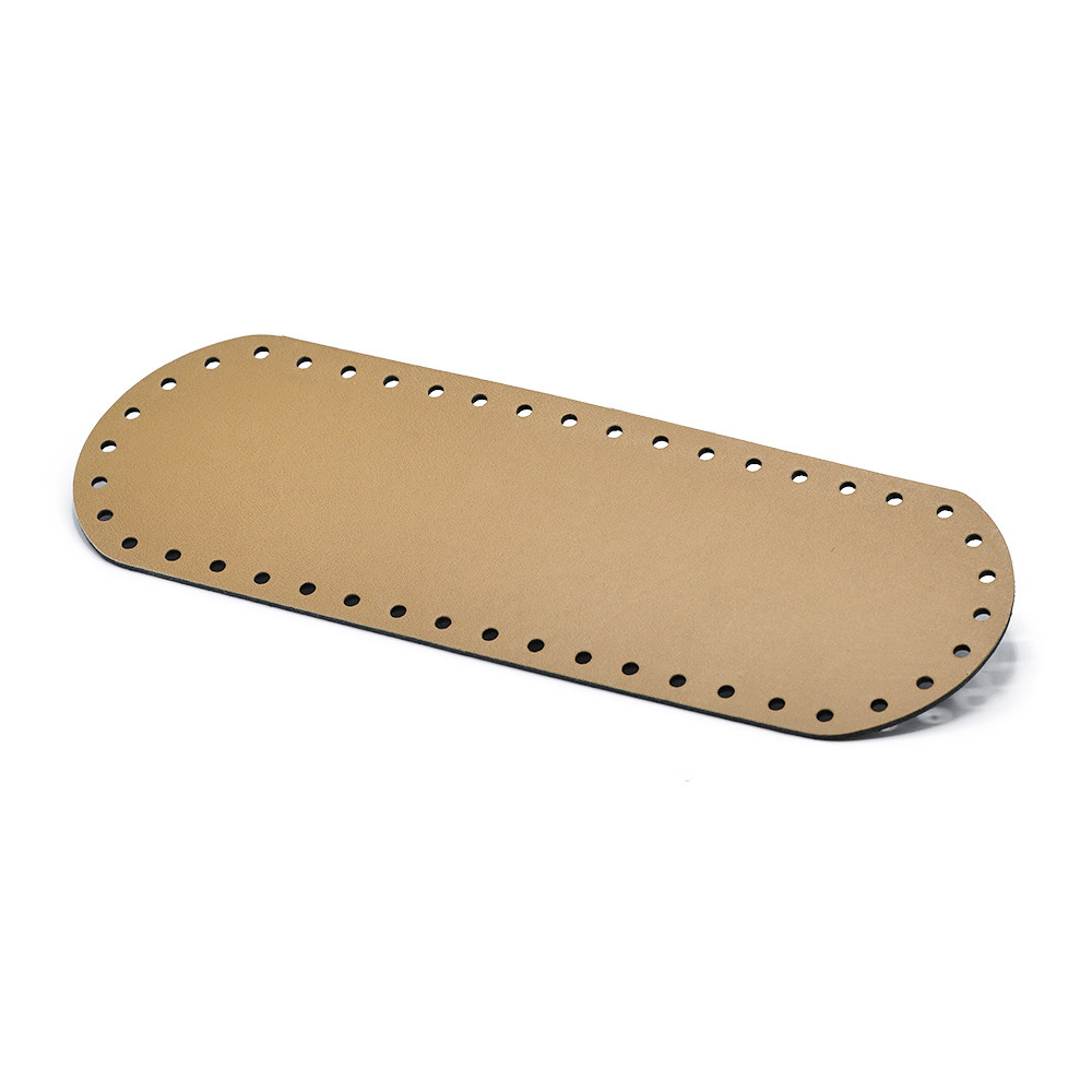 Fondo borsa 30x10 ecopelle Beige