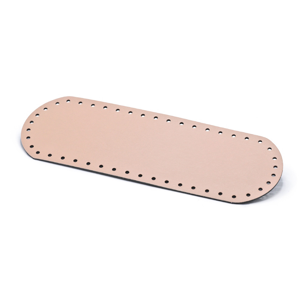 Bag Bottom 30x10 eco leather Pale Pink