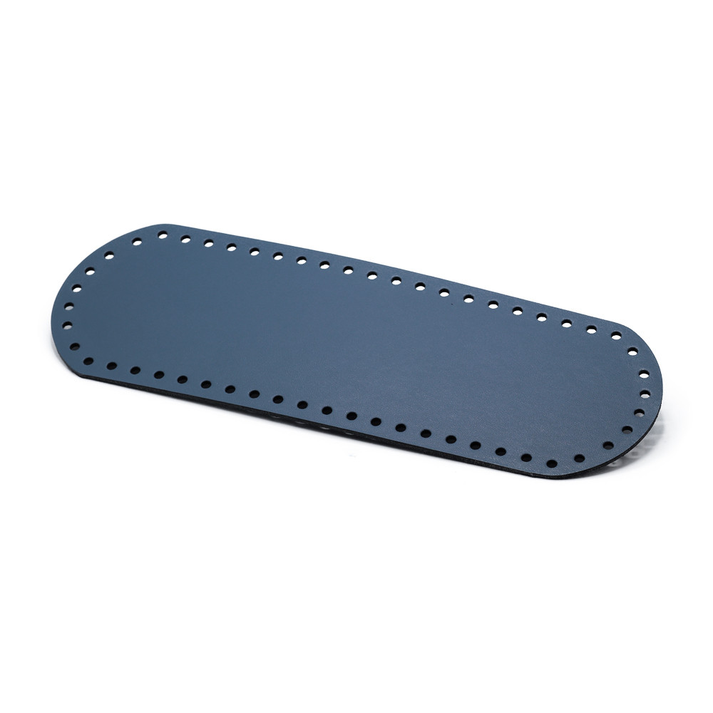 Bag Bottom 30x10 eco leather Navy
