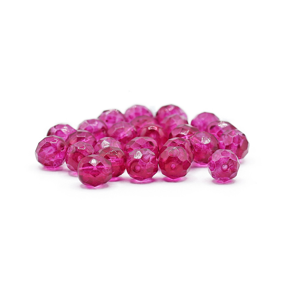 Cristal Bohemia 8mm Magenta
