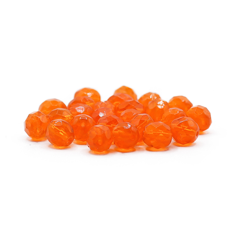 Cristalli Boemia 8mm Arancione