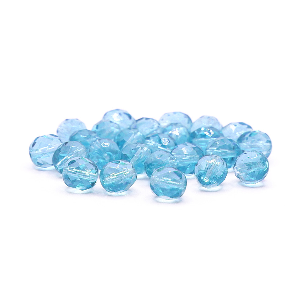 Crystal Bohemia 8mm Dark Sky Blue