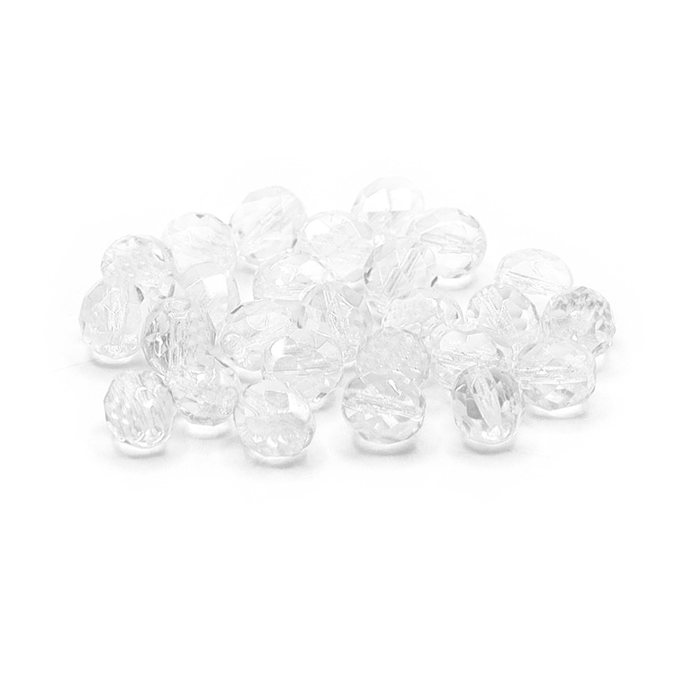 Cristal Bohemia 8mm Transparente