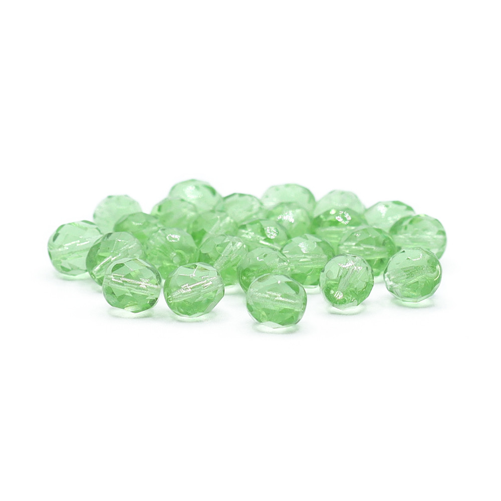Cristal Bohême 8mm Vert Menthe