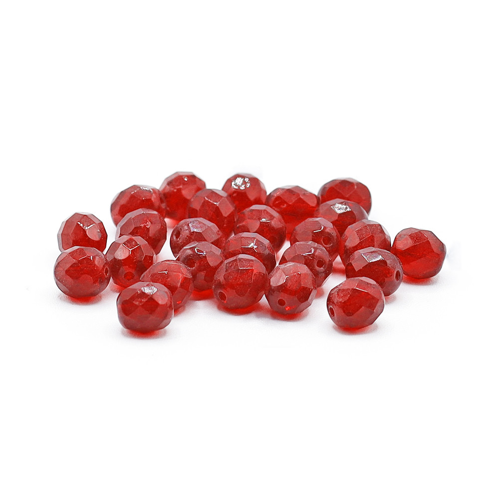 Cristal Bohême 8mm Rubis