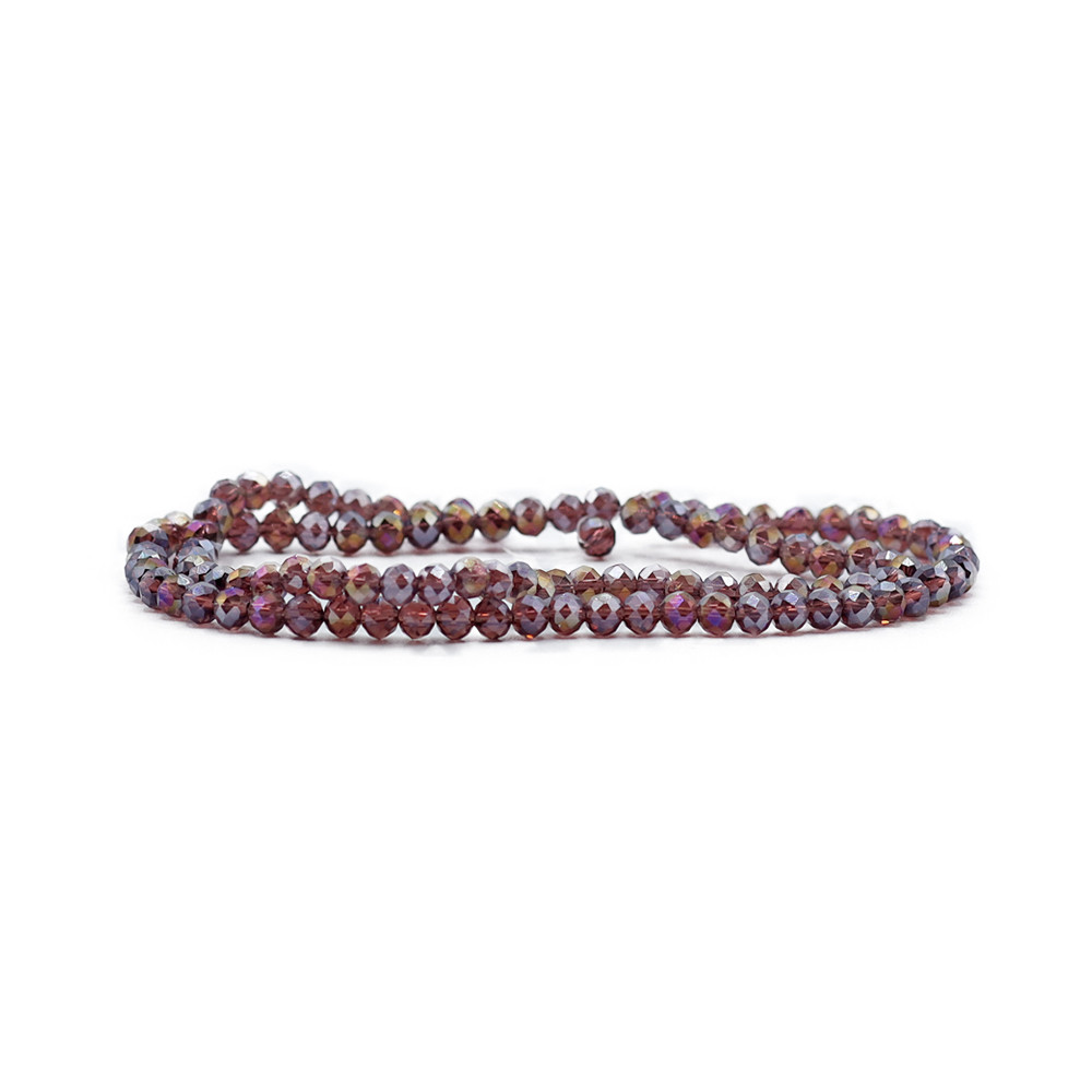 Crystals 4 mm A041 Transparent Color-Shifting Andromeda