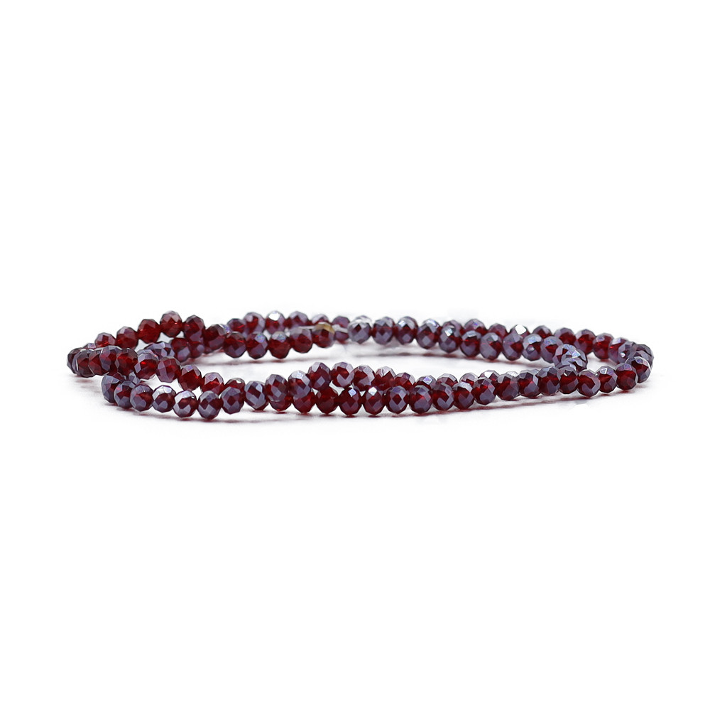 Crystals 4 mm A090 Deep Iridescent Plum